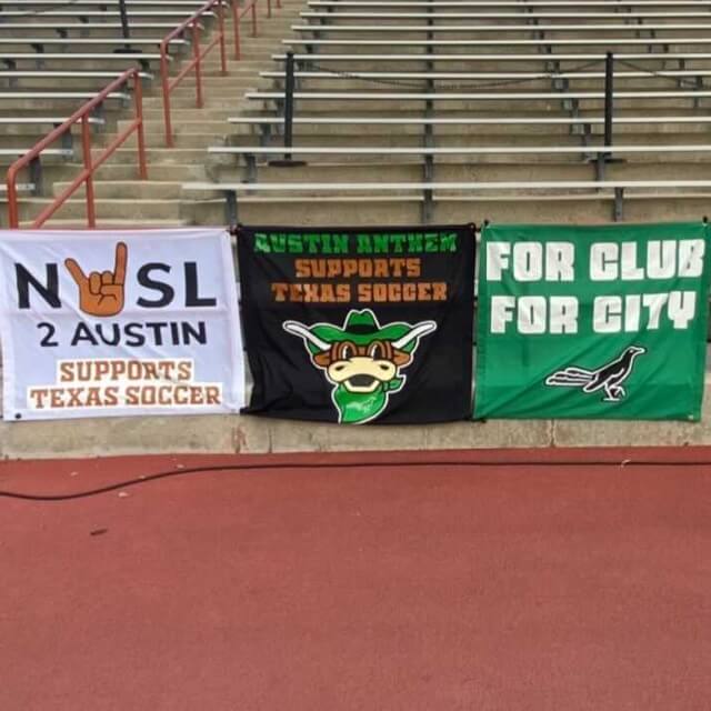 Anthem Texas Soccer Banners